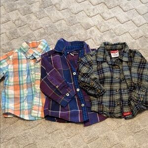 Bundle of Three Button Down Shirts
